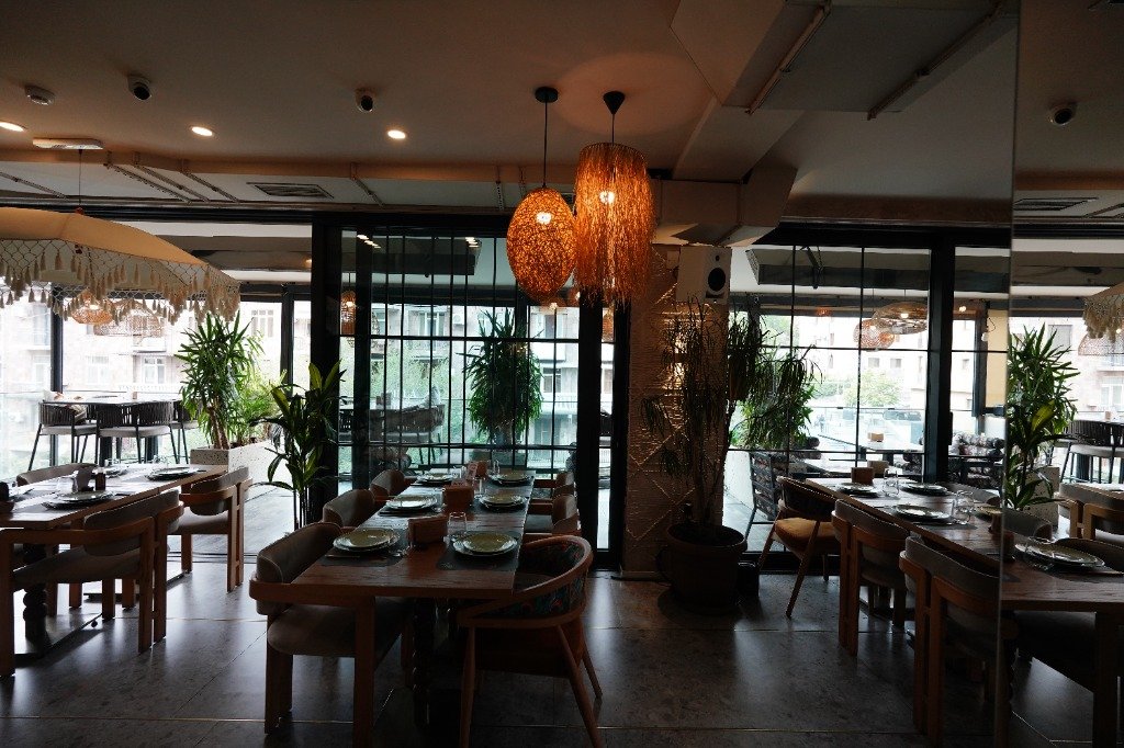Gilla Yerevan Restaurant Dining Tables at Saryan 19